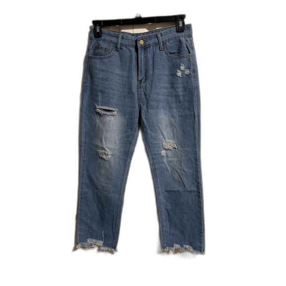 Source Unknown Denim - Jeans - Size Medium - trendy tears, tatters, rips (no brand)
